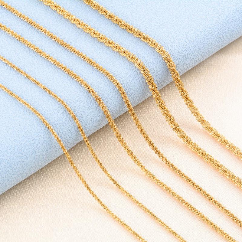 Chains Trendy Stainless Steel Chain Simple Herringbone Long Y Necklace Dainty Cauliwer Style k Minimalist Jewelry For Women