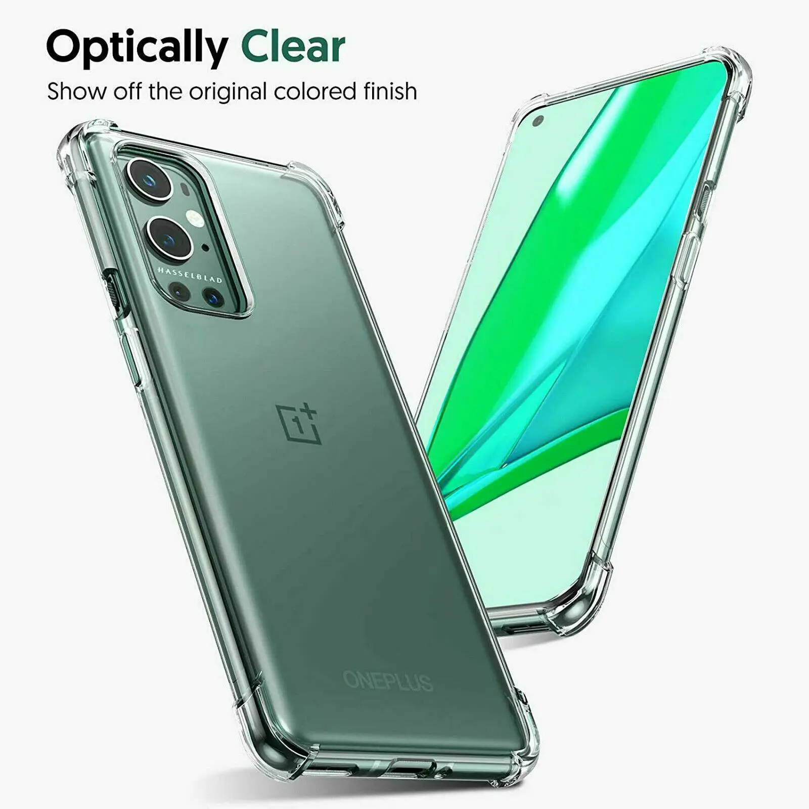 Transparent Shockproof Case For Oneplus 7 7T 8 8T 9R 9RT Clear Shell Nord N10 N20 N30 N100 N200 N300 Soft Silicone Back Cover