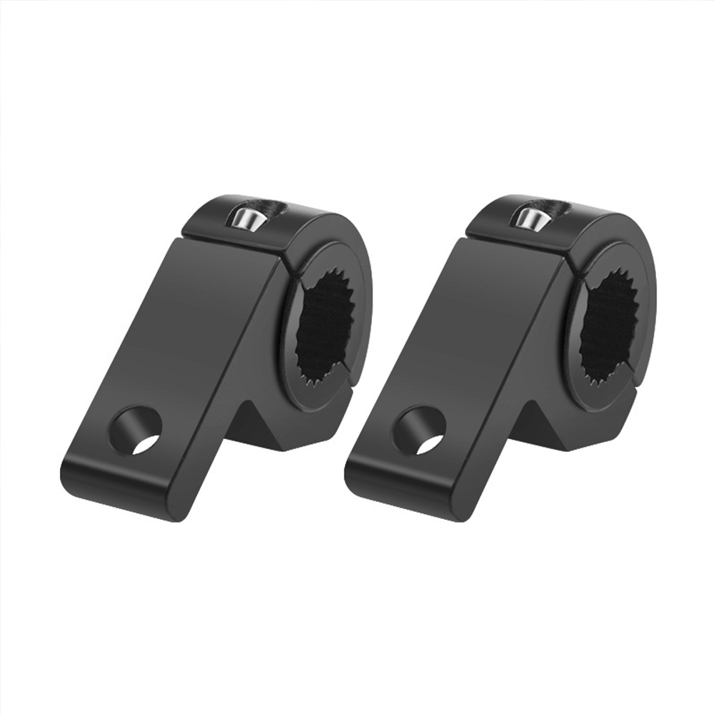 1pc Motorbike LED Light Bar Clamps Brackets Tube Clamp Mount Kit For Motorcycle Fog Light Mount Motorcycle Accessories Black