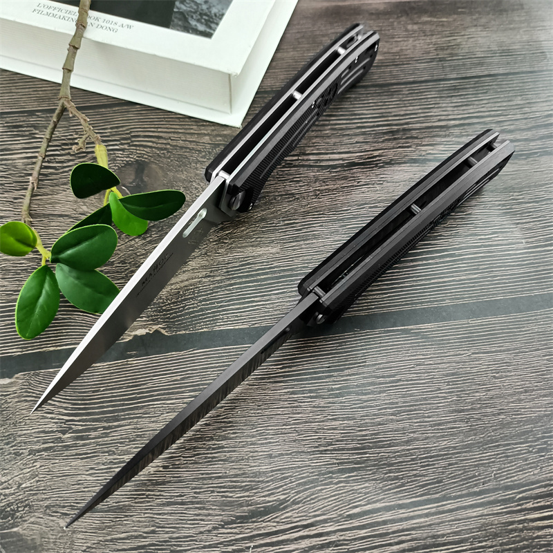 Russian HOKC High Quality G10 Camping Outdoor Tactics Pocket Multifunctional Portable Assisted Flipper Folding Fruit Knife EDC Cutting Tool