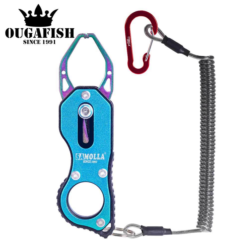 Small Fish Lip Hand Grip Plier Fishing Grip Accessories Gripper Equipment Hook Controller Adjustable Grabber Seawater Equipment
