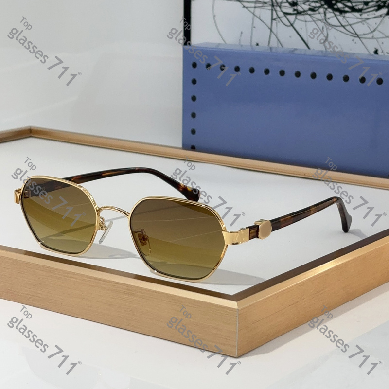 fashion gold frame sunglasses designer business polarized men brand driving glasses metal spectacle frame outdoor mutlicolors Prevent UV GG1593S original box