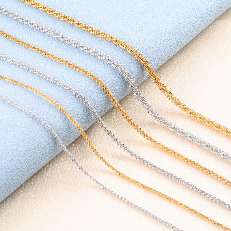 Chains Trendy Stainless Steel Chain Simple Herringbone Long Y Necklace Dainty Cauliwer Style k Minimalist Jewelry For Women