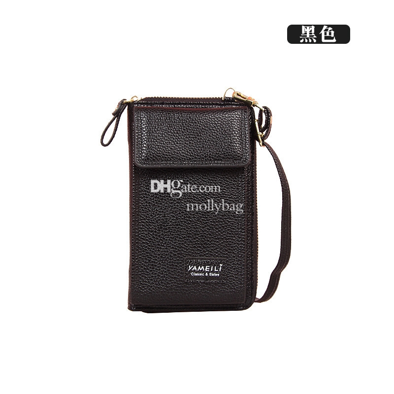 Designer Women's High Quality Fashion New Phone Wallet Multi functional Shoulder Bag PU Leather Classic Retro Crossbody Bag Multi color