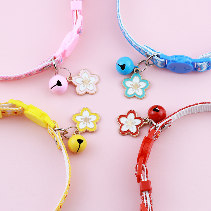 Airtag Cat Collar Breakaway,Kitten Collar with Air Tag Holder and Bell for Girl Boy Cats,1cm in Width and Lightweight Cat Collar