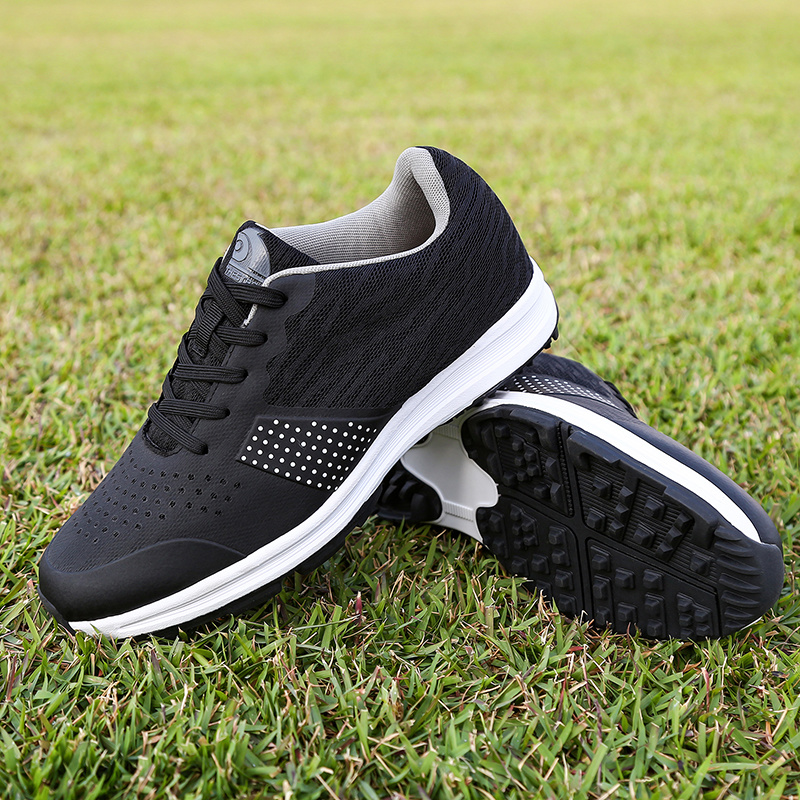 Men's Waterproof Shoes, Breathable Non-Slip Golf Sneakers, Outdoor Sport Trainer 4