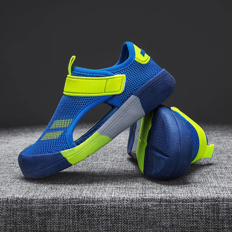 Summer Children Casual Shoes Boys Beach Sandals Kids Lightweight Closed Toe Baby Sport Sandals for Girls Eu Size 23-36 240517