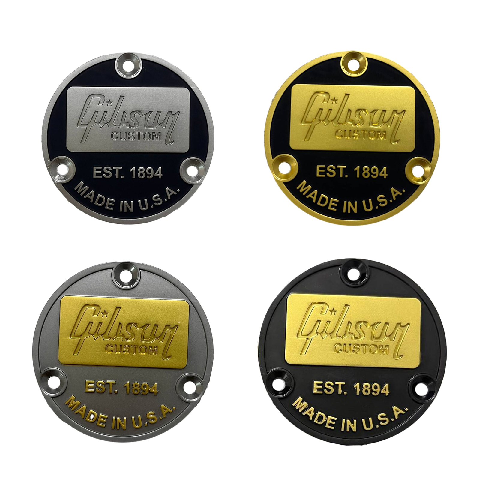 Metal Black EST-1894 Back Plate Cover for Les Paul Guitars Professional Guitar Parts