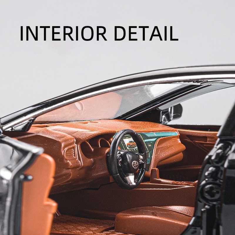 Diecast Model Cars 1 24 Avalon Alloy Model Car Diecast Metal Toy Car Collection Simulation Sound Light Childrens Toy Car Boy Gift For Kid