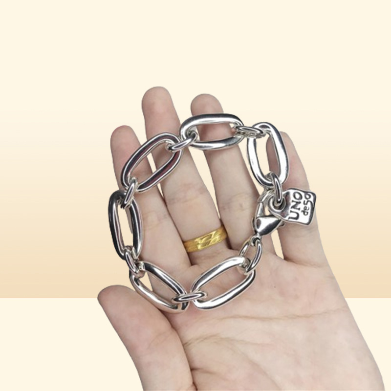 New Arrival Authentic Bracelet Awesome Friendship Bracelets UNO de 50 Plated Jewelry Fits European Style Gift For Women Men PUL094
