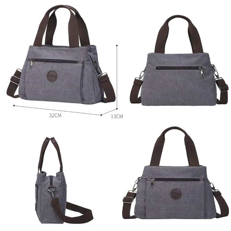 Women Bag Handbags Crossbody Canvas Bag for Woman 2024 Big Bag Canvas Shoulder Tote Female Handbags Lady Designer Messenger Bags