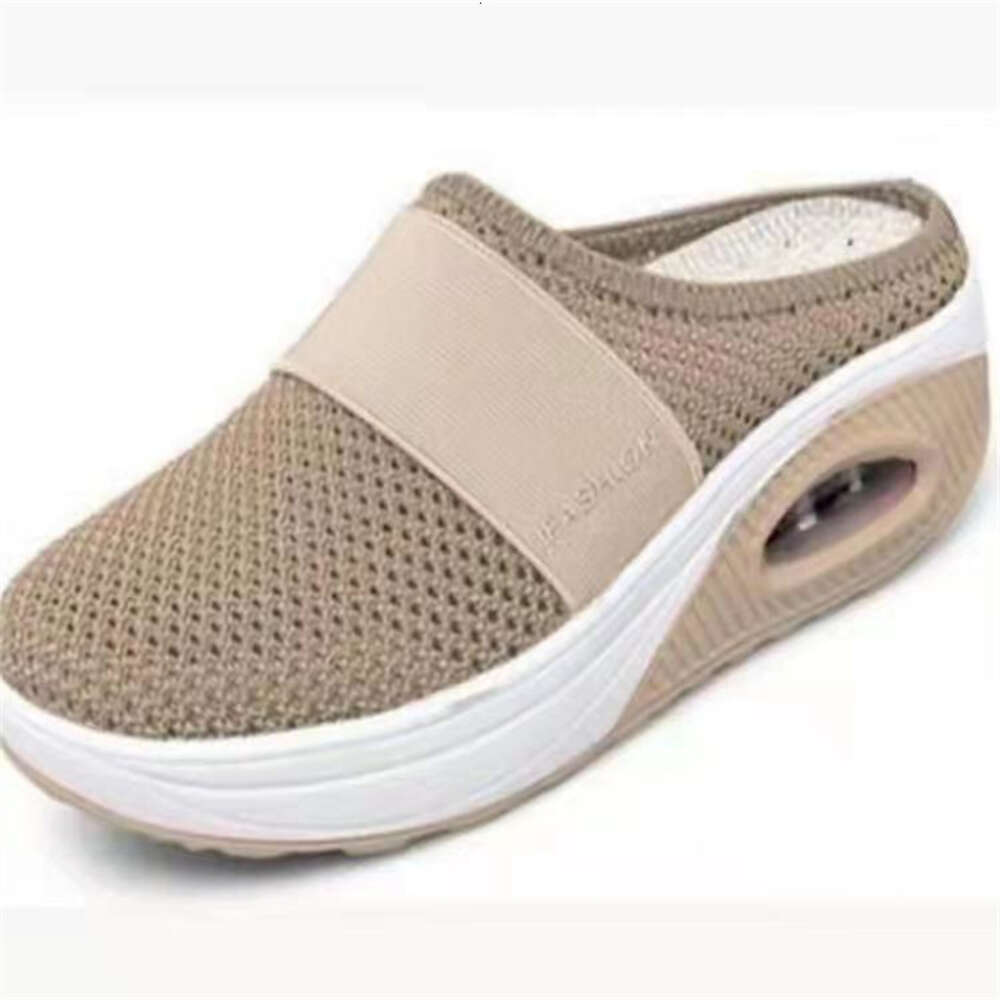 2024 New RUANDAI Summer Women Wedge Sandals Vintage Anti-Slip Casual Female Platform Retro Shoes