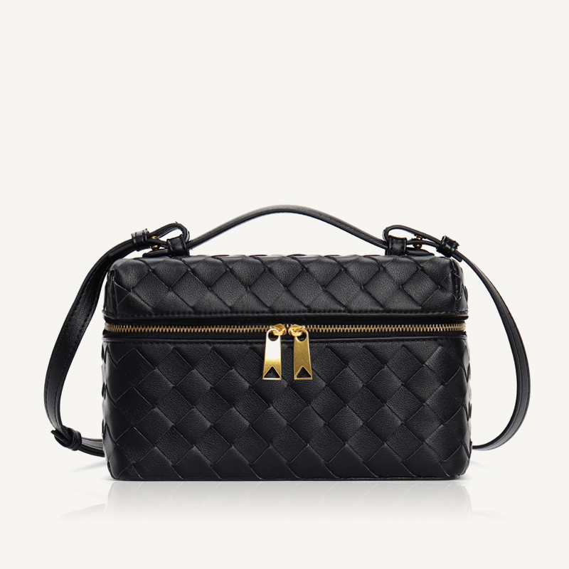 10A Luxury Brand Women's New Shoulder Bag Exquisite Fashion Box Small Square Bag 100% Leather Minimalist Style 2024 New