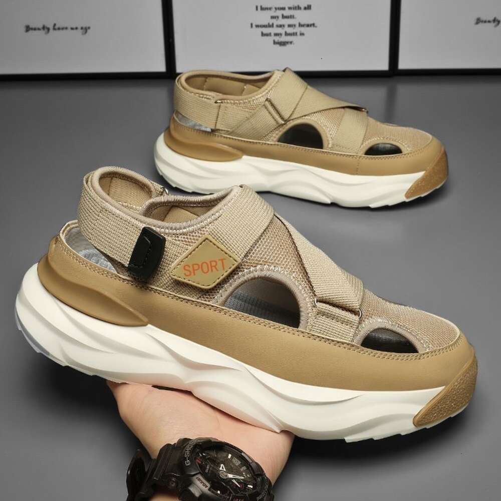 Original Sandals Men Shoes Man Summer Sandal EVA Breathable Casual For Designer Flip Flops Slippers Husband Sandles Ddmysaturn