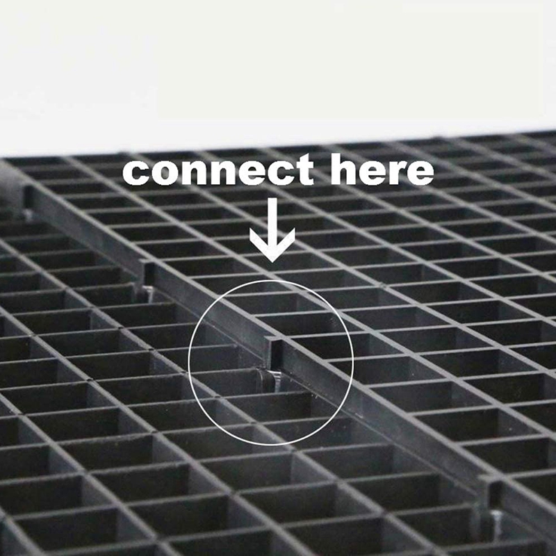 Aquarium Divider Tray Plastic Mesh Aquarium Egg Box Light Diffuser, Fish Tank Divider Filter Bottom Isolation