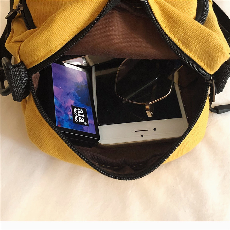 Mini Women's Bag Canvas Handbags Small Cloth Shoulder Crossbody Bags for Women Ladies Purse Phone Sac A Main Femme Bolsas
