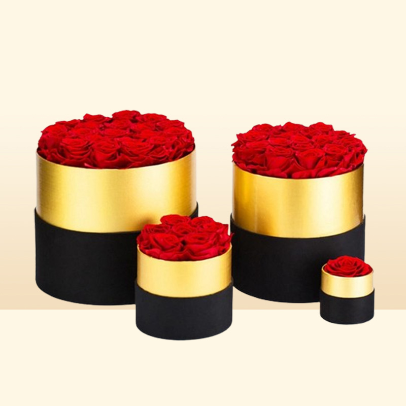 Decorative Flowers Preserved Rose Flower Eternal In Box Set Wedding Mothers Day Christmas Valentine Anniversary Forever Love Gifts5967241