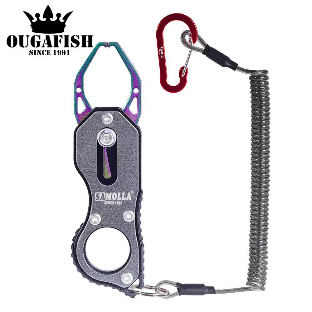 Small Fish Lip Hand Grip Plier Fishing Grip Accessories Gripper Equipment Hook Controller Adjustable Grabber Seawater Equipment