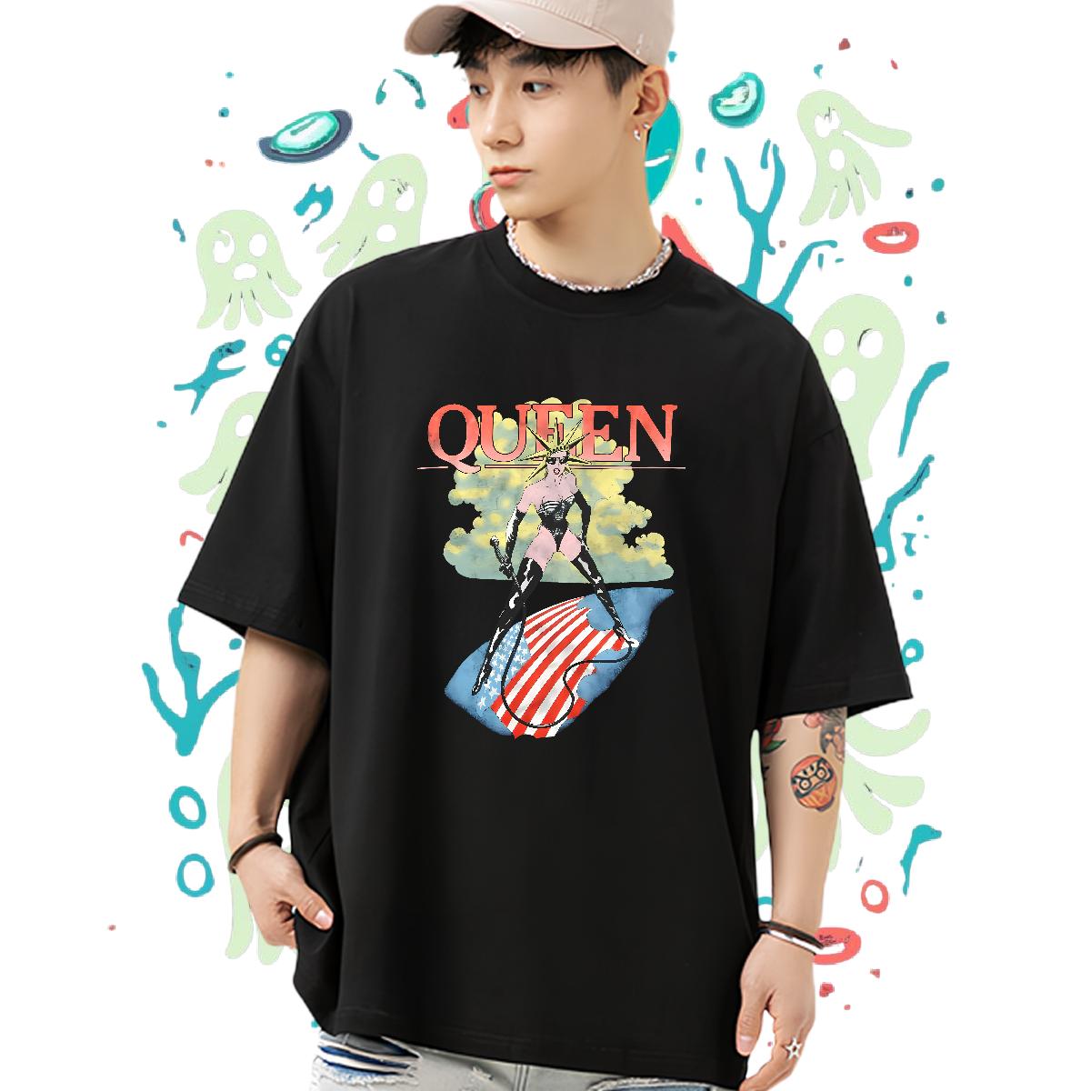 Fashion New T shirt DIY Tshirt for Man Woman Summer Casual Crew Neck Cotton Designer Tops