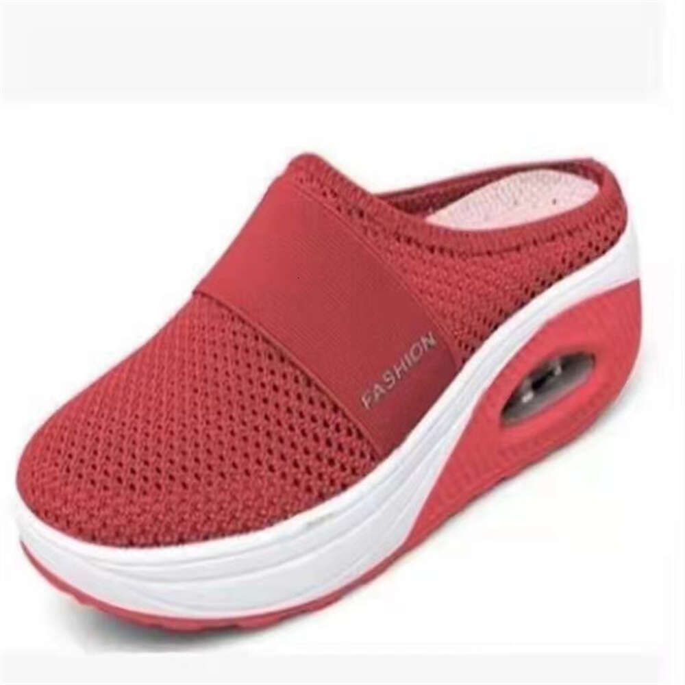 2024 New RUANDAI Summer Women Wedge Sandals Vintage Anti-Slip Casual Female Platform Retro Shoes