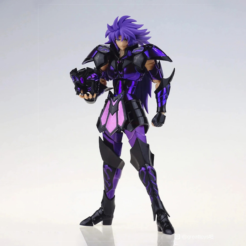 Saint Seiya Myth Cloth Figure Gemini Saga Cool 19cm Anime Figurine Model Pvc Statue Doll Figures Collectible Desk Ornament Toy