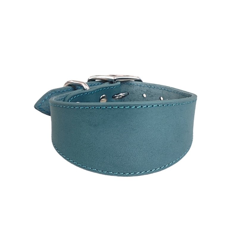 Leathers Dogs Collar Soft Padded Collar for Whippets Salukis Sighthounds Dogs Adjustable Collar Large Breeds Dogs Supply
