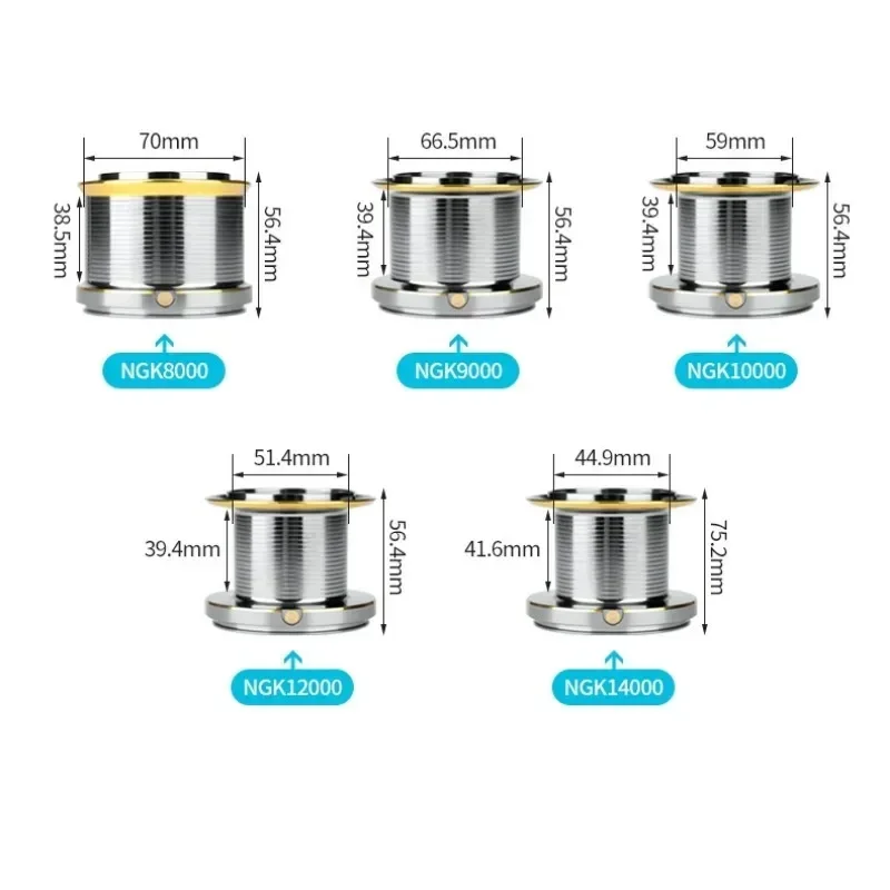 VX 30KG Saltwater Long Casting Fishing Reel High Speed Baitcasting Reel 8000-14000 Series Surfcasting Lure Reels