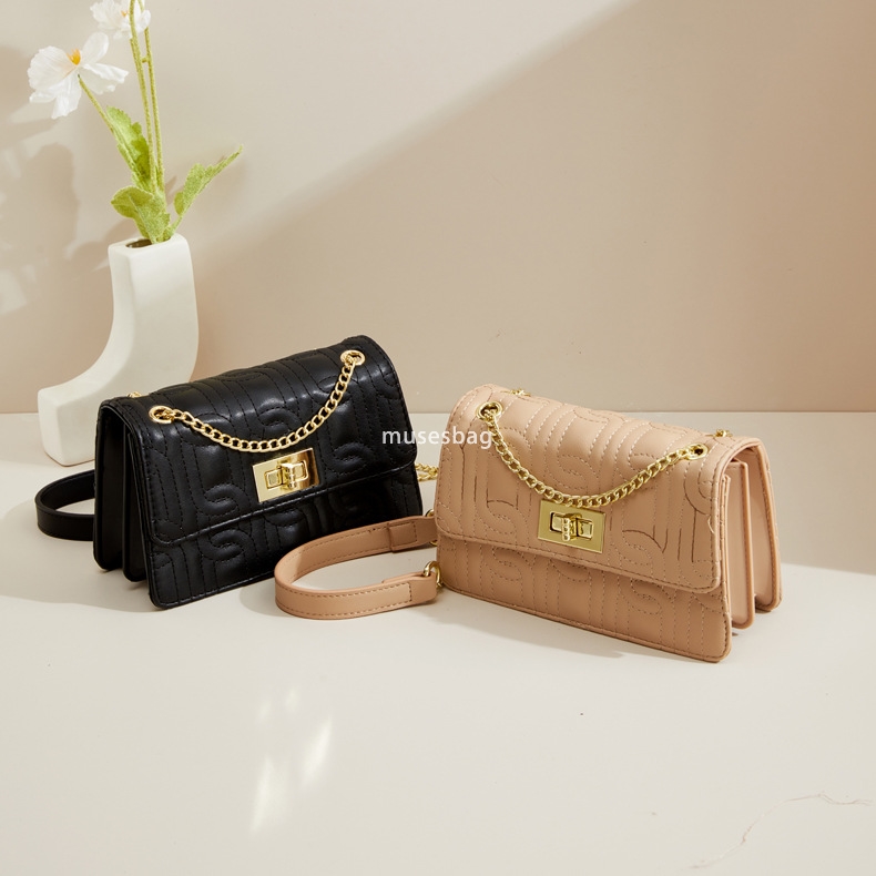 Designer Wallet Women's Coin Mini Crossbody Bag Fashionable Business Luxury Handbag Flip Chain Long Capacity Women's Shoulder Bag Shopping B