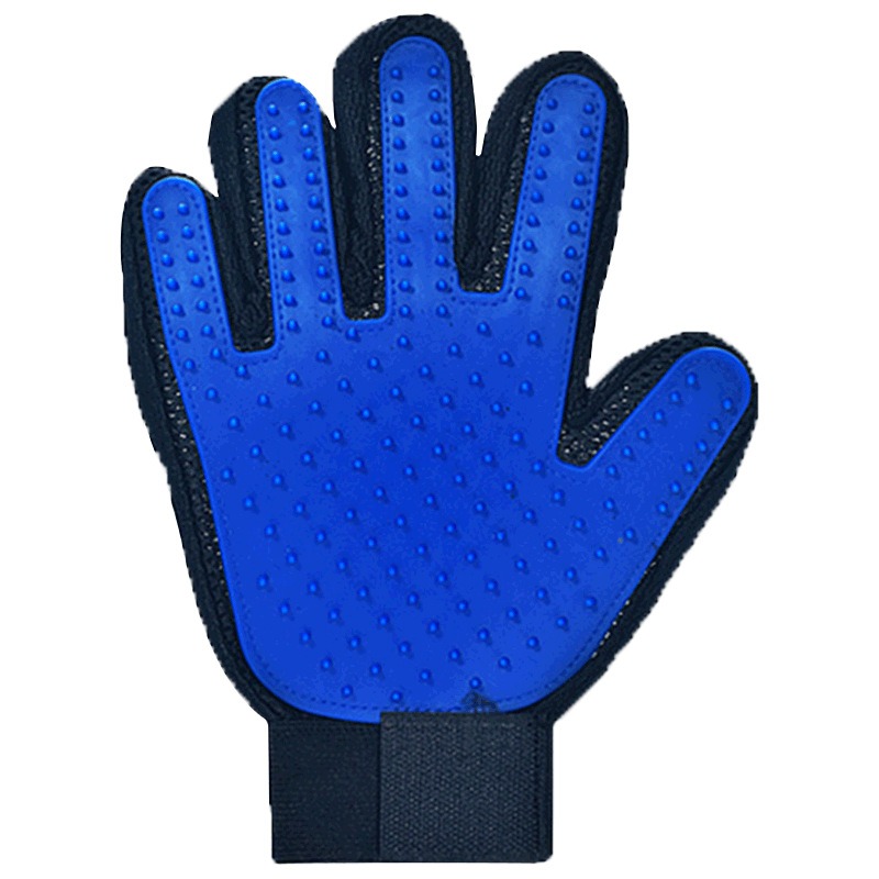 Hot selling pet dog hair combing gloves pet dog cat suitable pet supplies