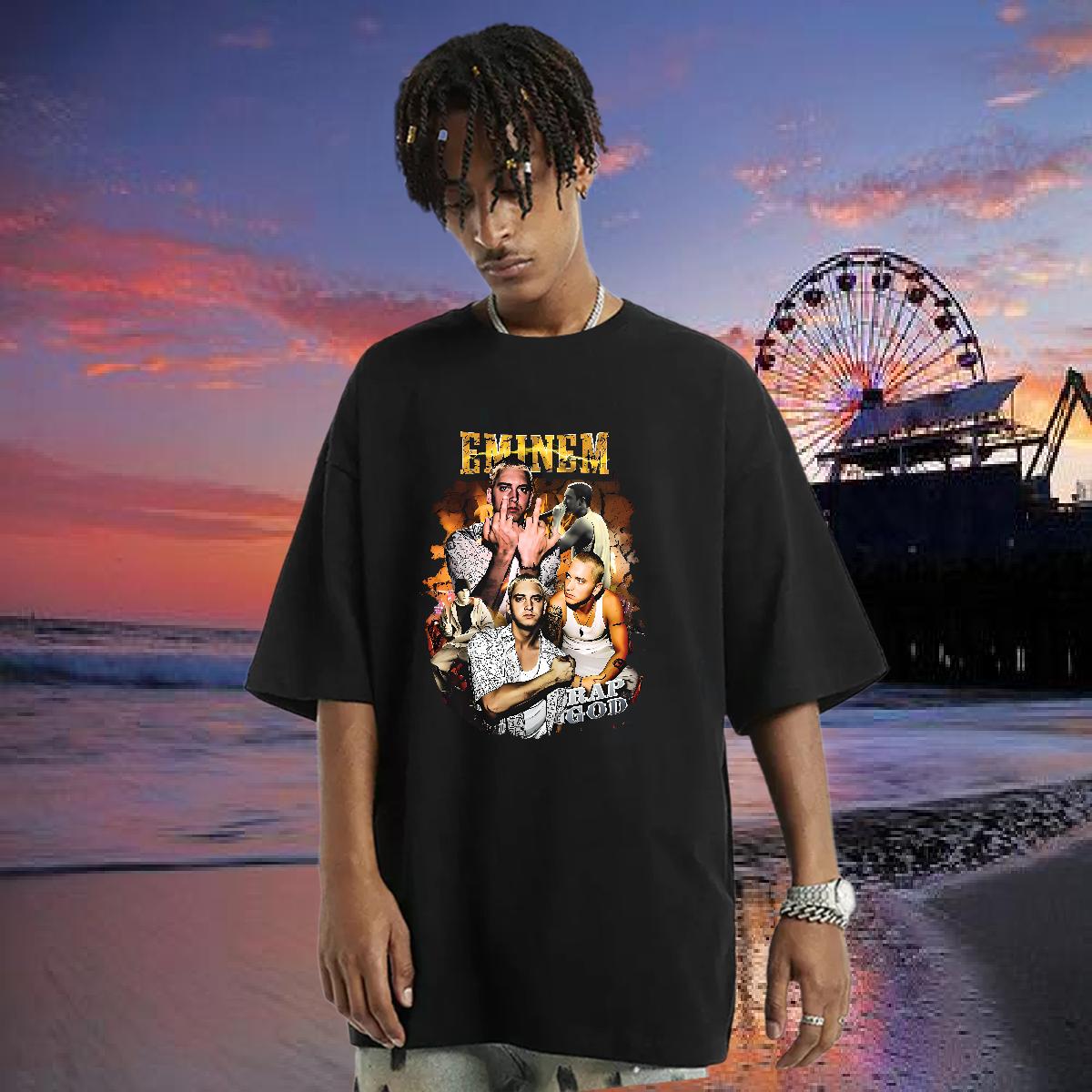 Loose Fit T-Shirts Cotton Breathable Beach Men Tshirts Custom New Tops Tees