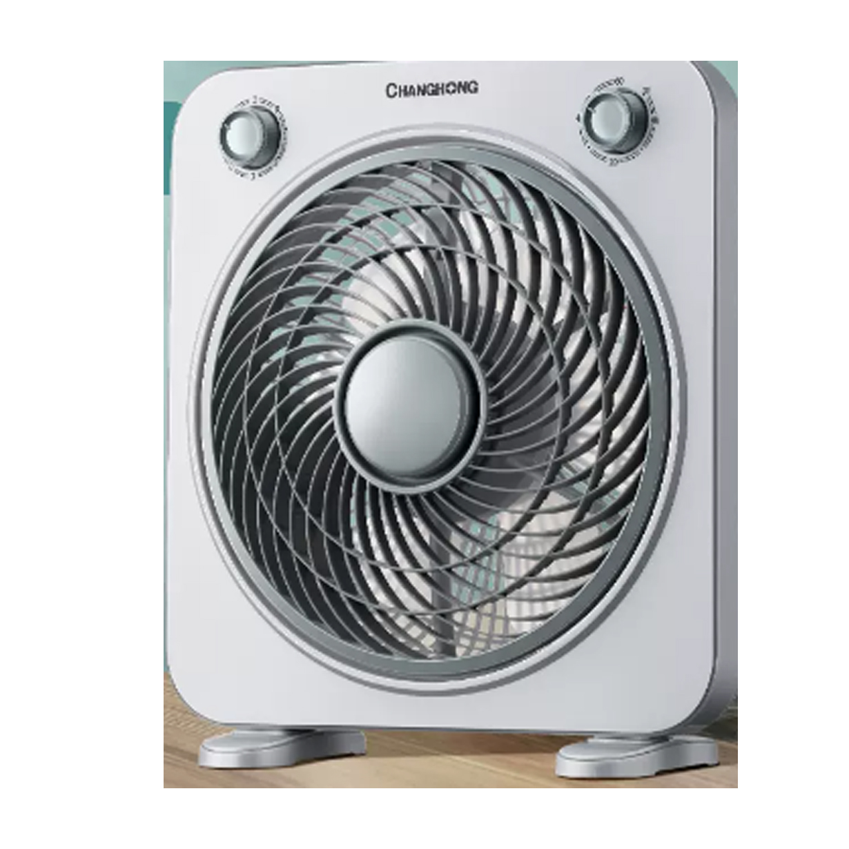 Electric fan, household desktop rotary fan, light tone table fan, bed small fan