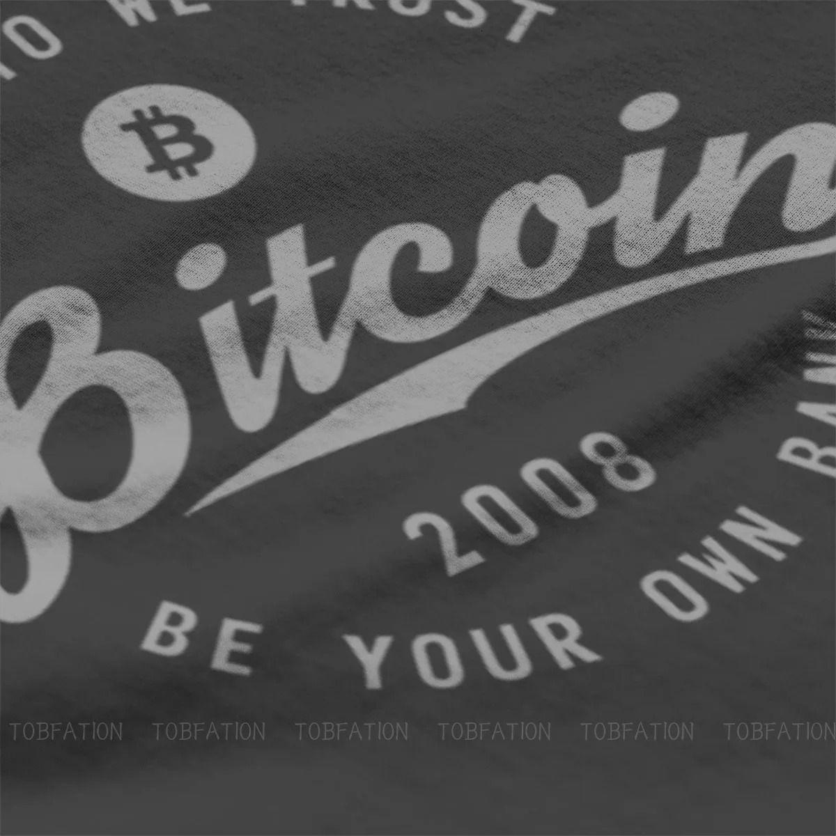 Crypto Cryptocurrency Cool Bitcoin T Shirt Vintage Graphic Summer Cotton Mens Clothing Harajuku Crewneck TShirt 240521