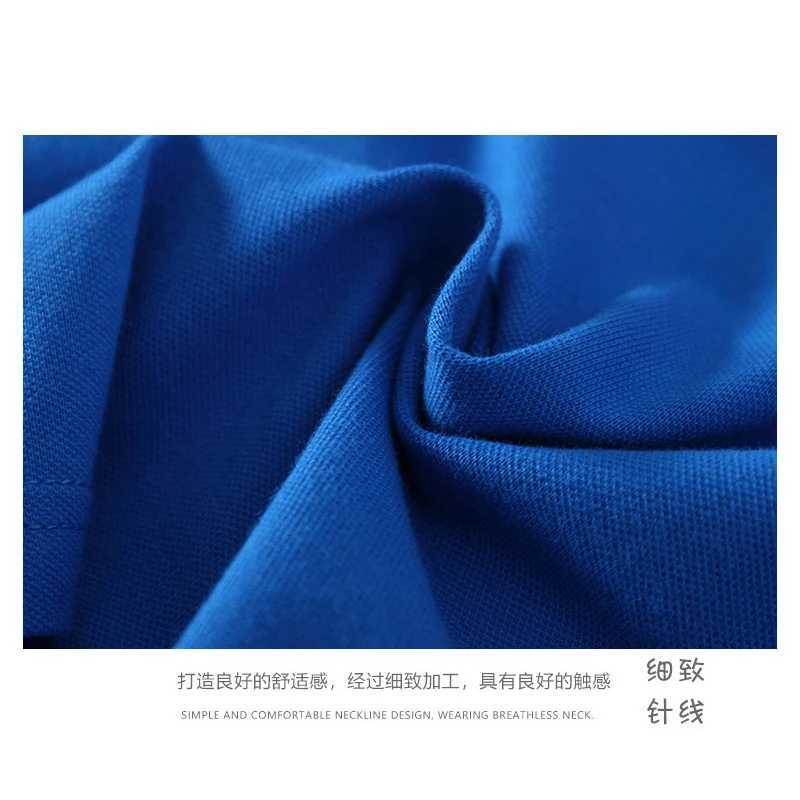 Polos Polos Boys Polo Shirt Summer Sports Jersey Cotton Girls Striped Neckline Clothing Childrens Embroidered Pattern T-shirt Short Seven Top T-shirt 