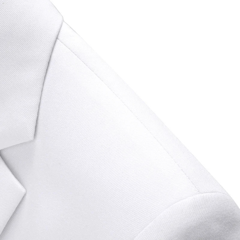 Fashion Mens Casual Boutique Business Solid Color Double Breasted Dress Formal Suit Blazers Jacket Coat 240518