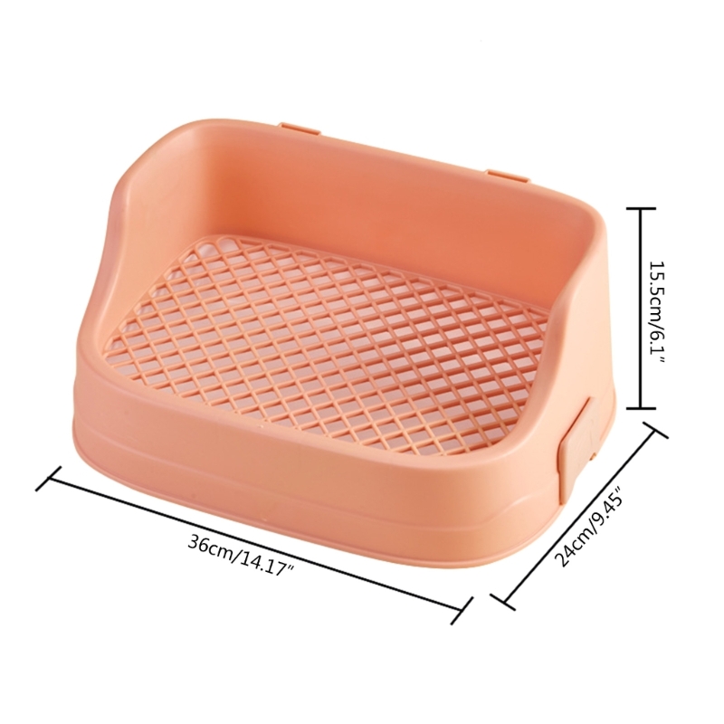 Large Rabbit Litter Box Trainer Toilet for Chinchillas Ferrets Small Animals 270F