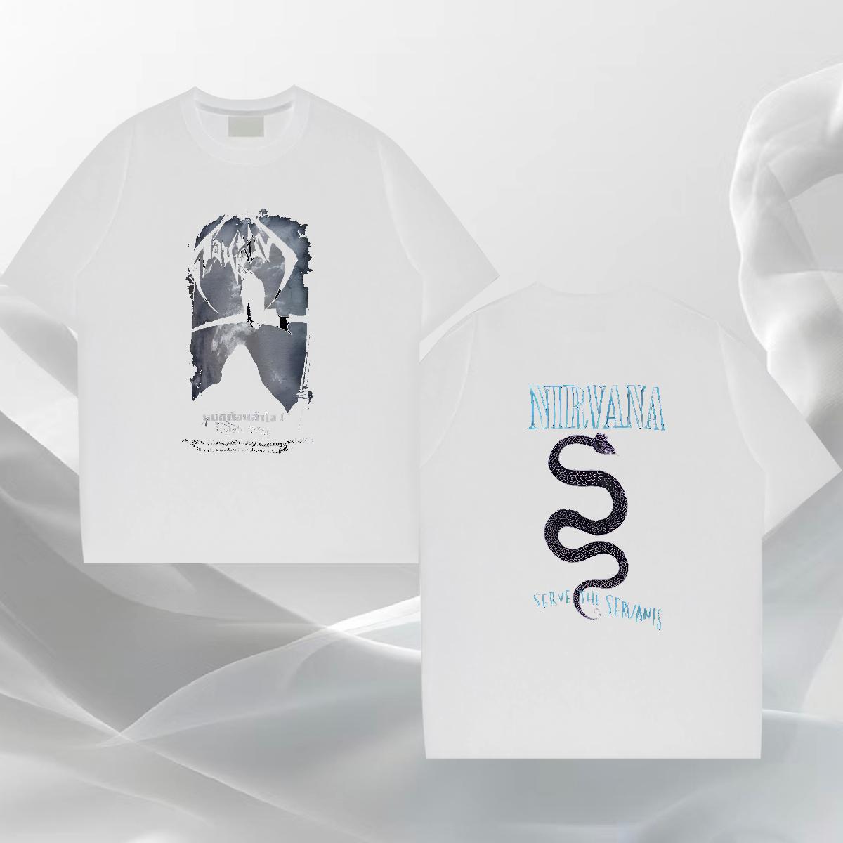 Fashion Designer Man T Shirts Cartoon Print Men Clothes T-Shirt High Street Hip Hop Crew Neck Cotton Soft Top Tees