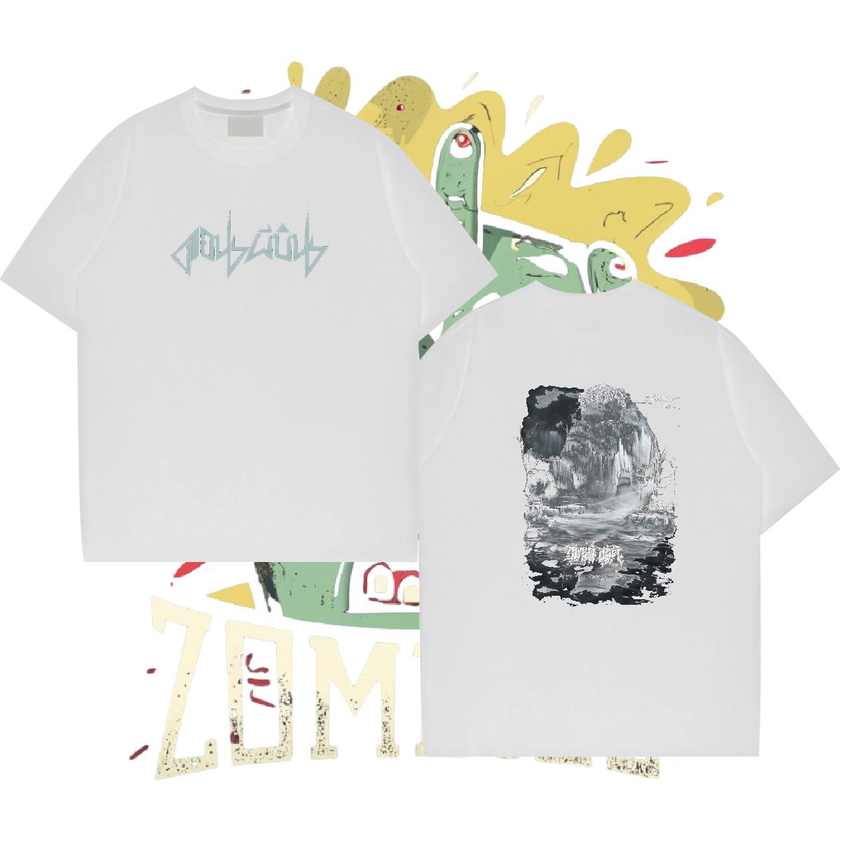 Fashion Designer T shirt Black White Tshirts Daily Wear Cotton O Neck Short Sleeves Popular Clothes