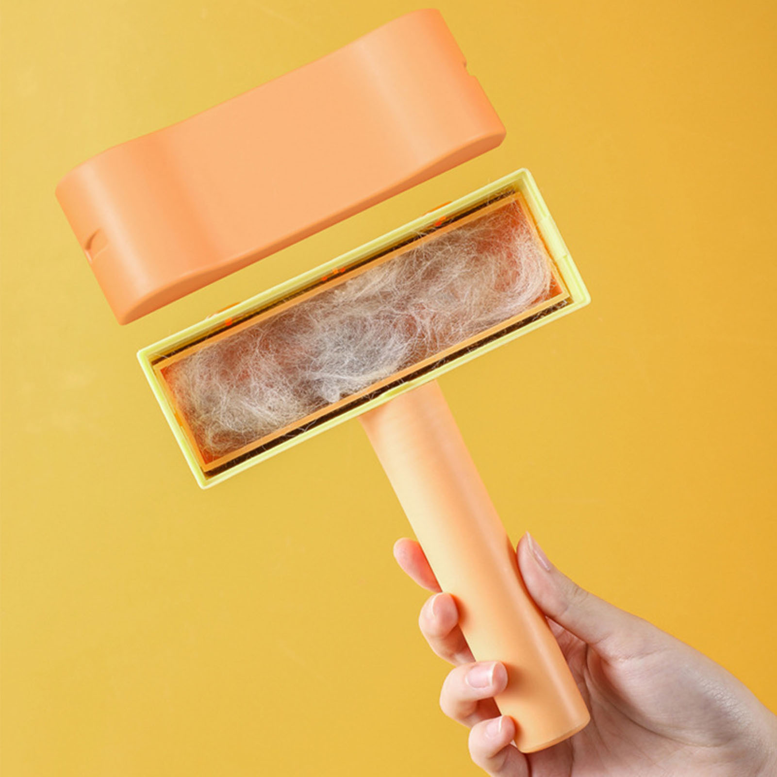 Cat Hair Remover Roller Detachable Washable Pet Hair Removal Tool Pet Lint Roller For Household Cleaning
