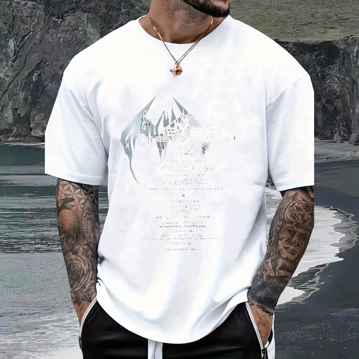 New Arrival T shirt Custom Print Plus Size Tshirts Street Cotton Breathable Soft Cool Design Wear