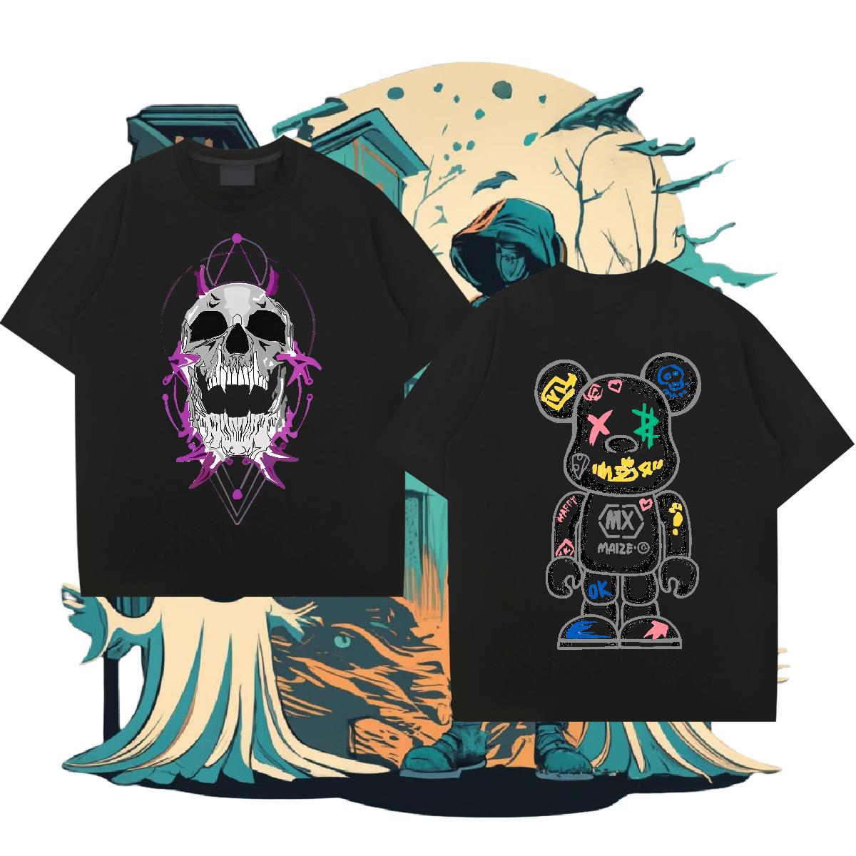 New Arrival Men T Shirts Oversized S-3XL Mens Tshirts Daily Wear Crew Neck Cotton Breathable Cool Design Tee Shirt