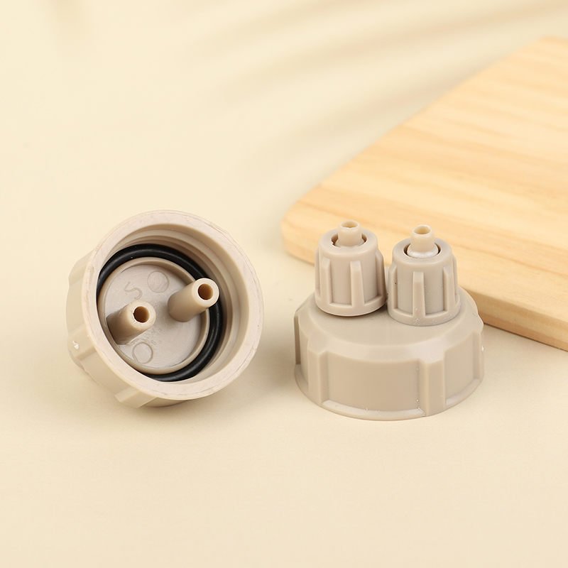 Aquarium CO2 System Tube Valve Gauge Bottle Cap Aquarium Bottle Cap Fish Tank Live Plant DIY Air Diffuser Generator Tool