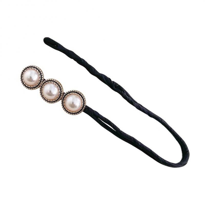 New Magical Bow Clip Bun Curler Braider Hairstyle Maker Tool Dount Korean Lazy Hair Accessories Styling Fashion