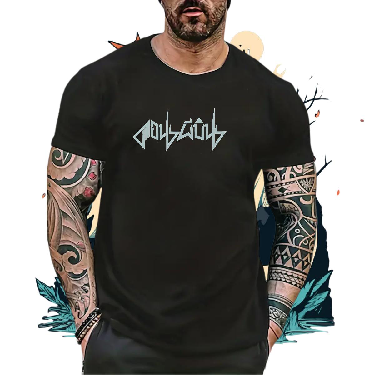 Designer Mens T Shirts Asian Size Men Tshirts Daily Outfit Breathable Short Sleeve Loose Fit Tops Tees