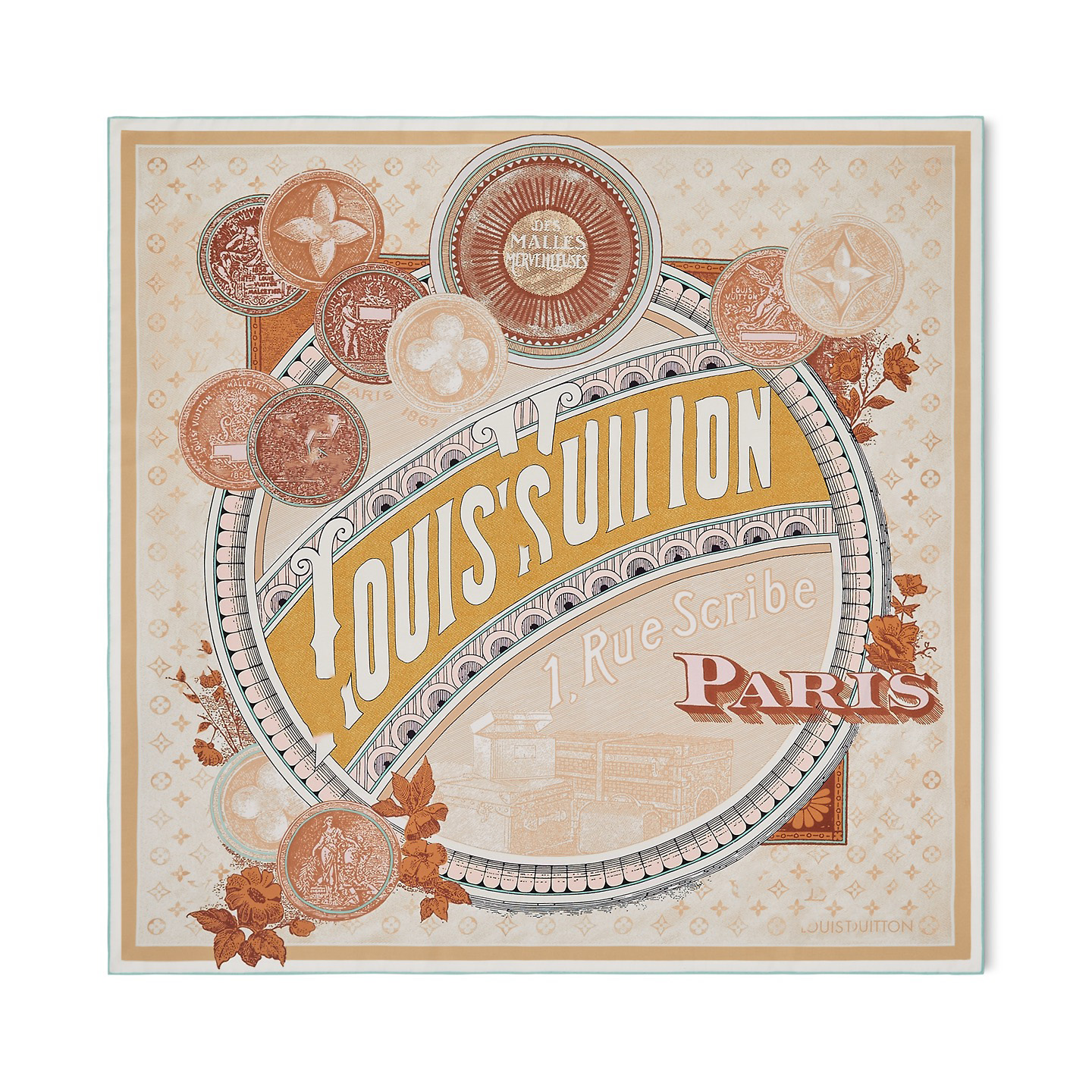 90*90cm Designer Silk scarf 18mm double-sided hand-rolled edge square Top fashion scarf Designer silk square scarf Headband Gift Four Seasons shawl