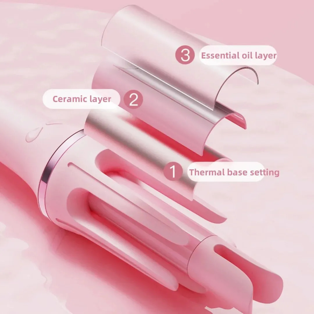 Automatic Hair Curling Iron Hair Curler 28mm With 4 Temperature Modes Auto Shut-Off For Safety For Different Hair Styles 240530