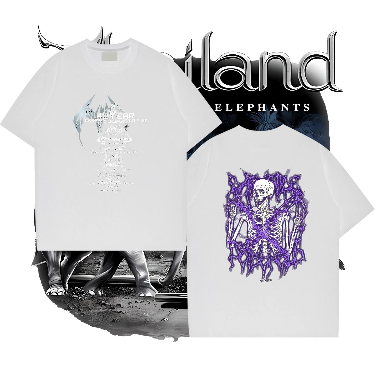 Fashion Casual T-Shirts Anime Mens Tshirts Street Wear Cotton Breathable Soft Brand Polos