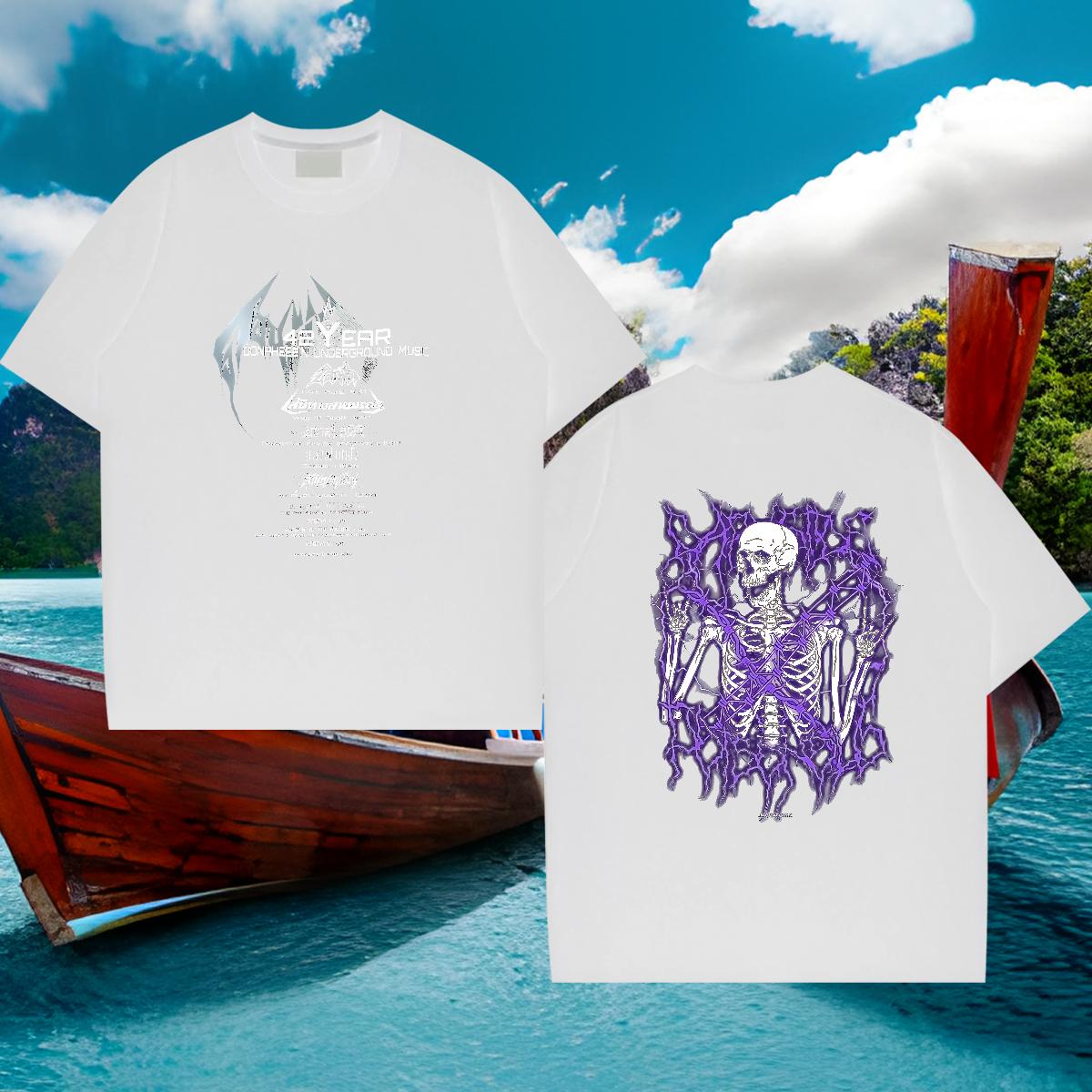 New T-Shirts DIY Men Tops Tees Street Casual Breathable Crew Neck Cotton Designer Top Tees