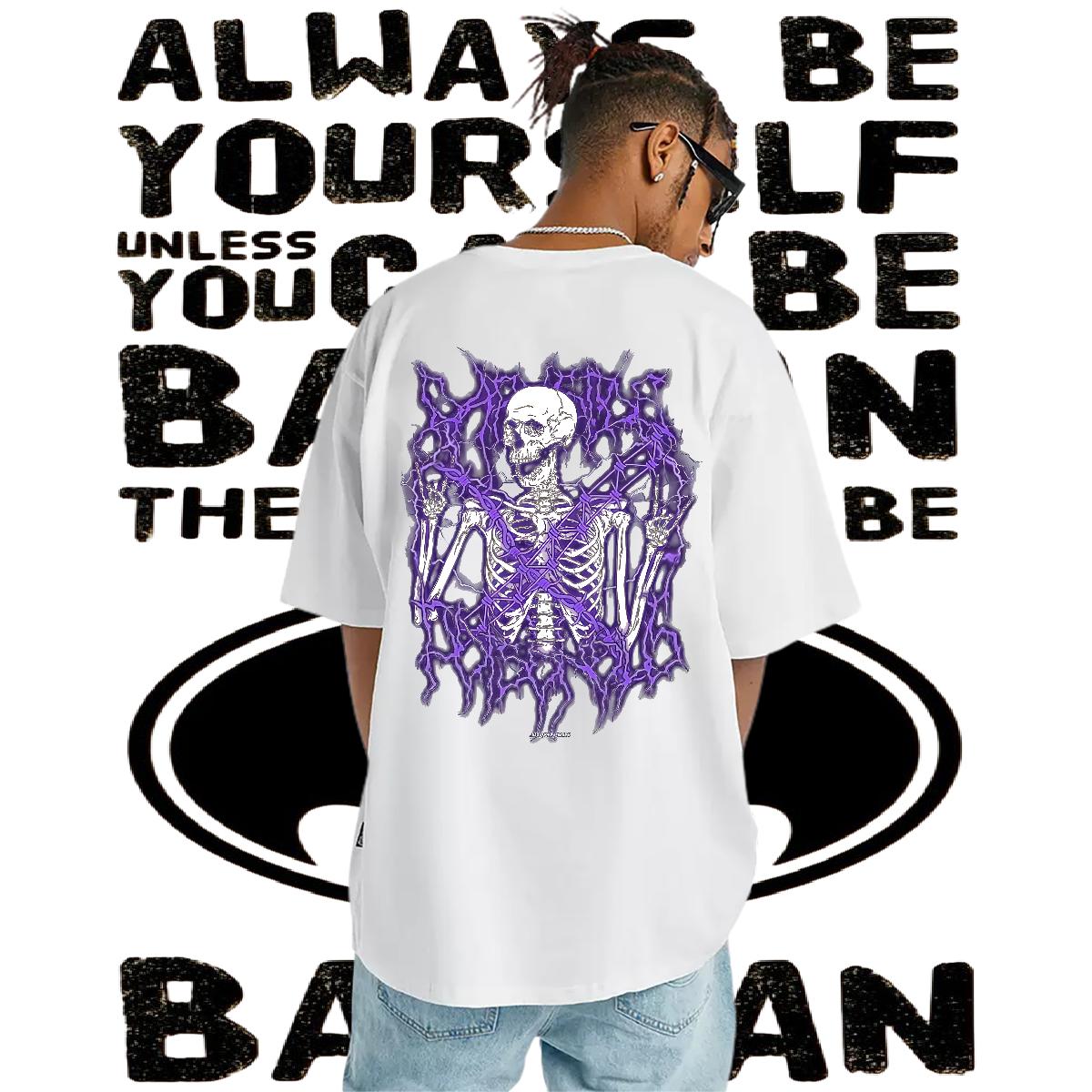 Fashion Designer T-Shirts for Men Black White Men Tops Tees Street Casual Short Sleeve Cotton O-Neck Classic Wear