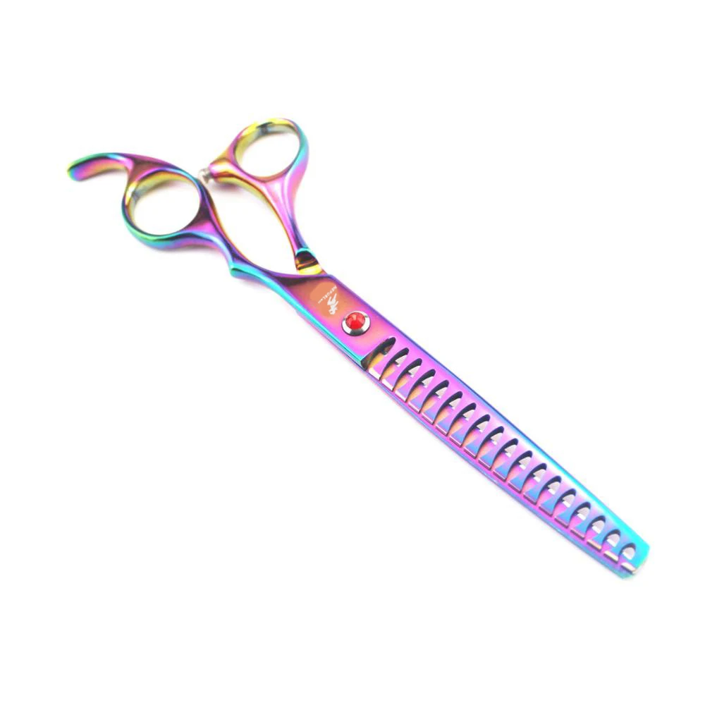 Grooming Fishbone Dog Scissors 7 Shear Professional Thinning Japan Chunker Shears Puppy Teeth 6.5