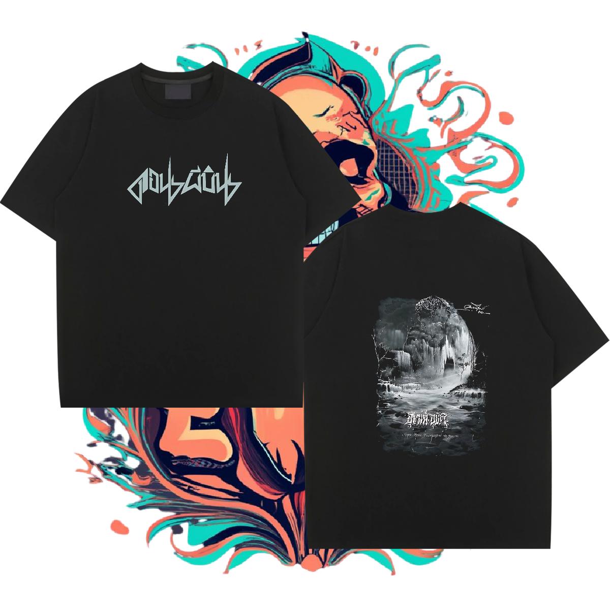 Classic T-Shirts DIY Printed Men Clothes T-Shirt Casual Beach Short sleeve Cotton Soft 5A Clothes